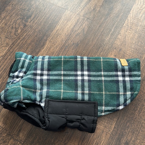 Kuoser Other - Kuoser Reversible Flannel/Quilted Dog Coat. Small NWOT